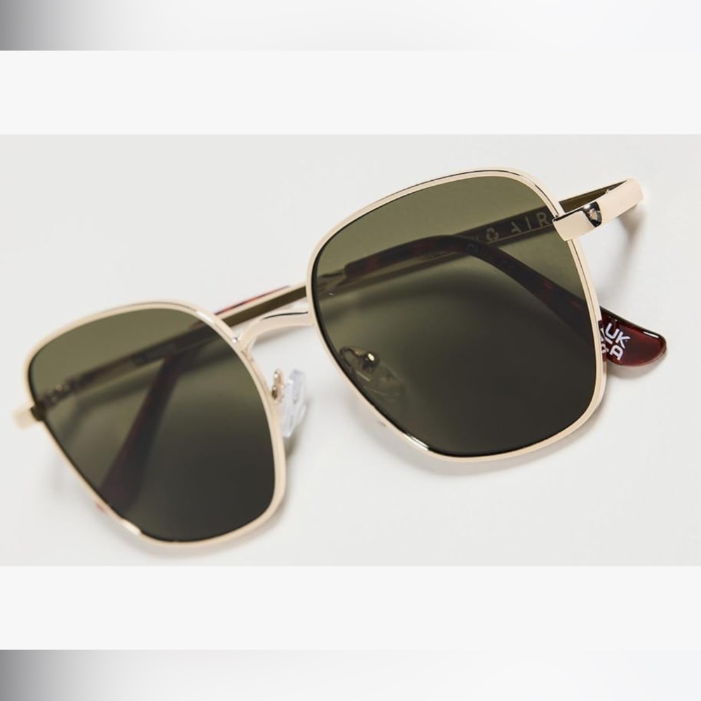 AIRE Spiral Sunglasses Gold